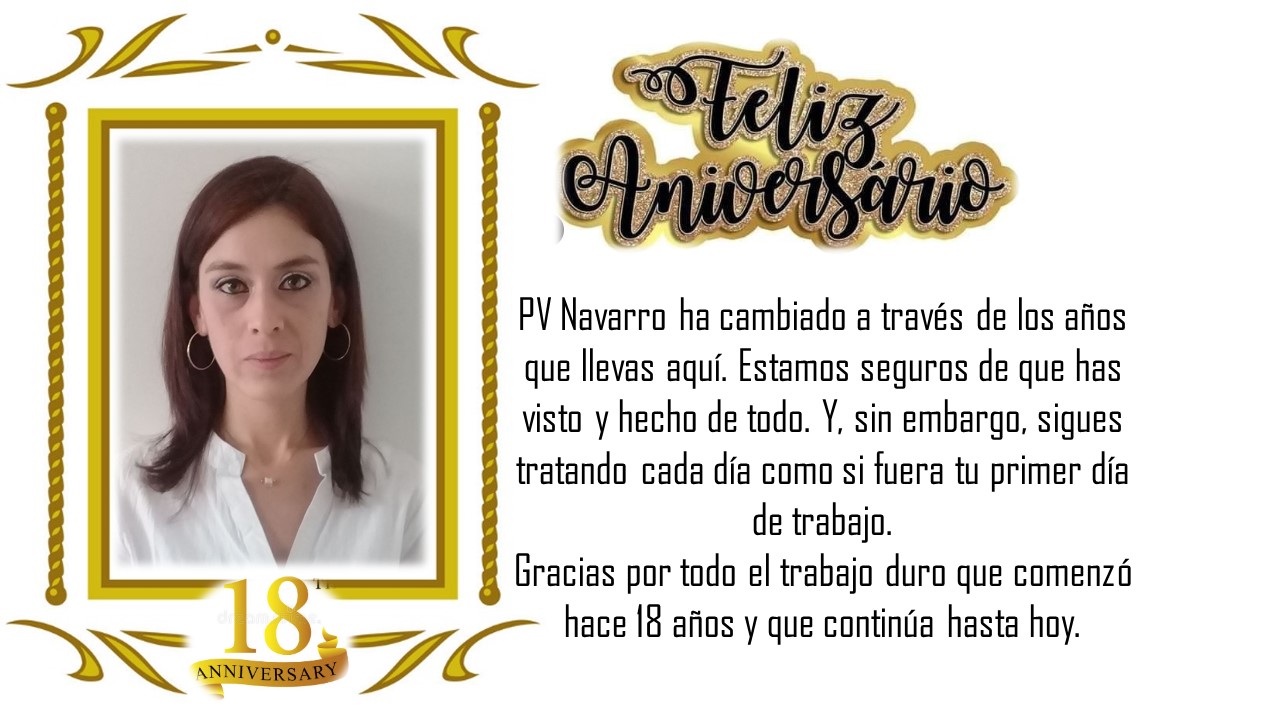 VIOLETA ANIVERSARIO 18 