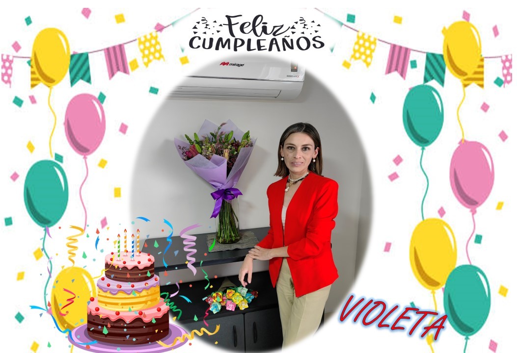 VIOLETA cumpleaños